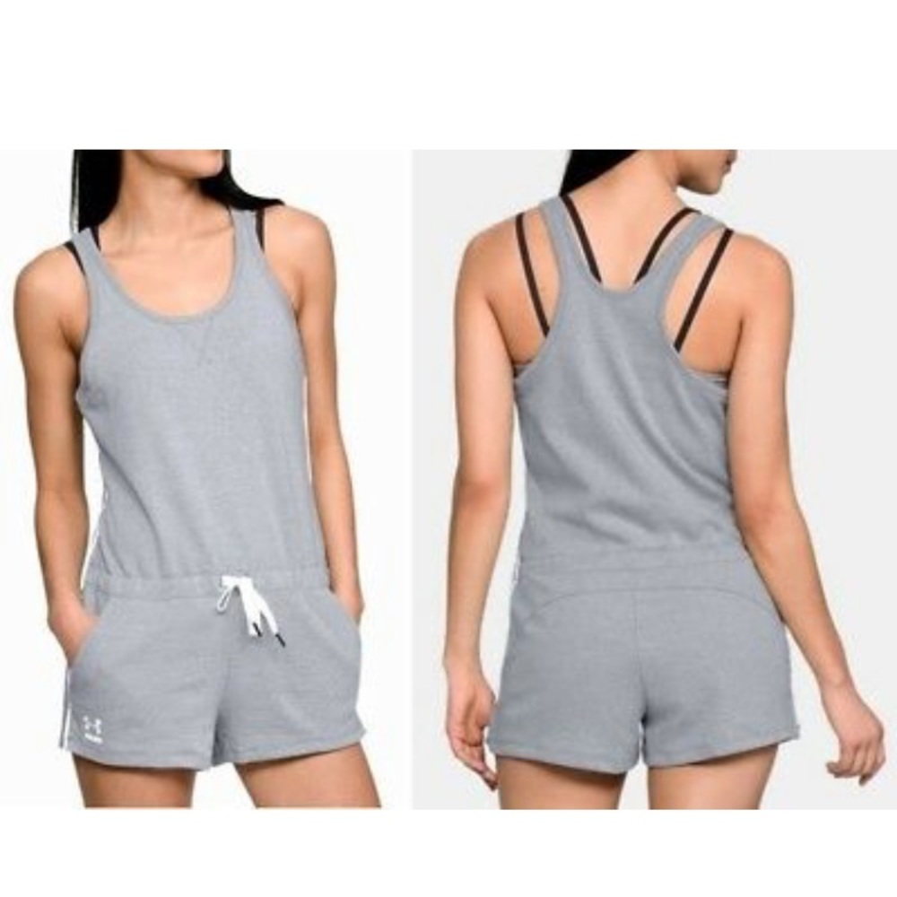 Gray Under Armour Racerback Jumpsuit